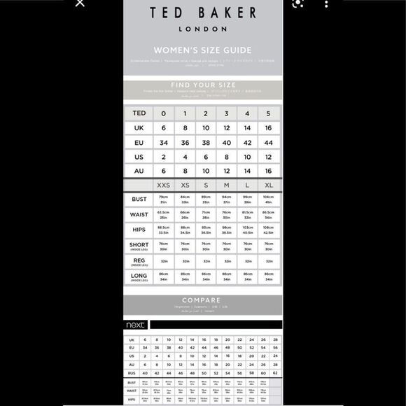 Ted Baker London brown sequin wrap dress size 1/US4 - Picture 8 of 9